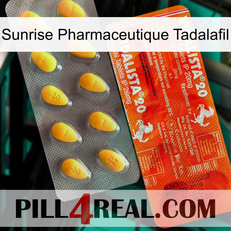 Sunrise Pharmaceutical Tadalafil new01